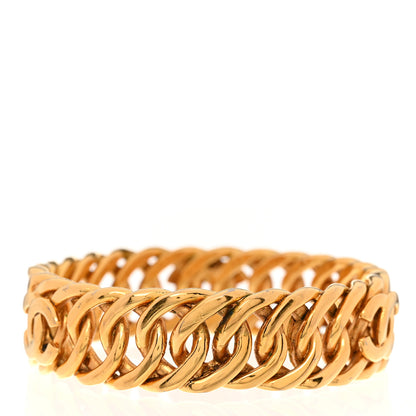 Chanel CC Chain Wide Bracelet Gold 3 of 5