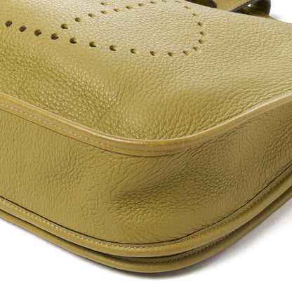 Hermes Taurillon Clemence Evelyne II PM Vert Chartreuse 4 of 8