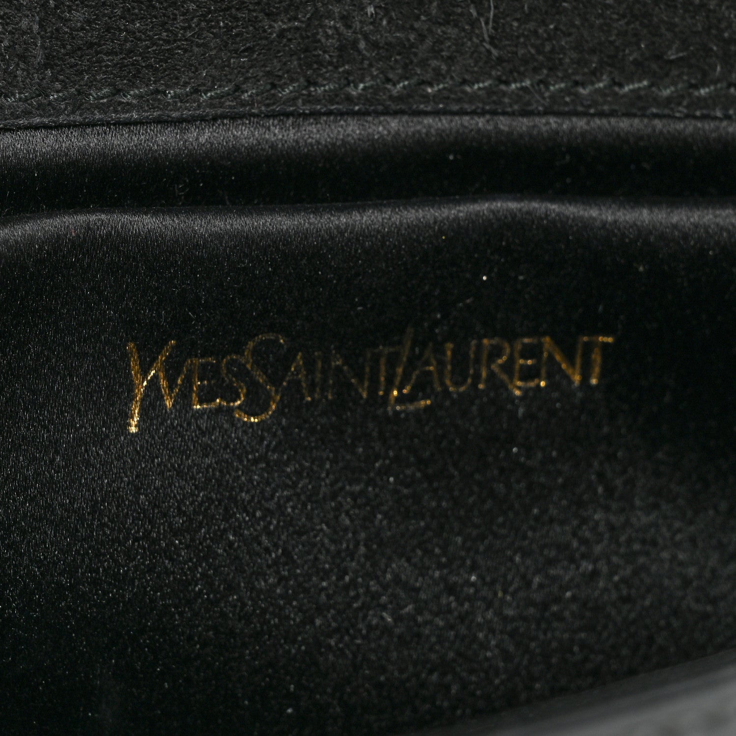 Saint Laurent Patent Y-Mail Clutch Black 8 of 14