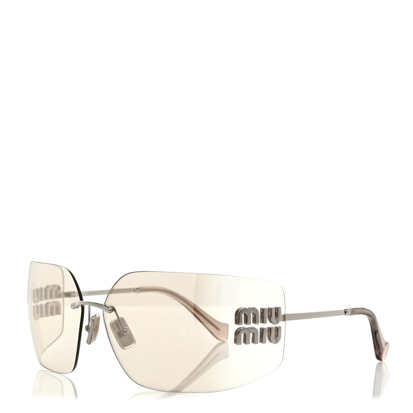 Metal Runway Sunglasses SMU54Y Silver