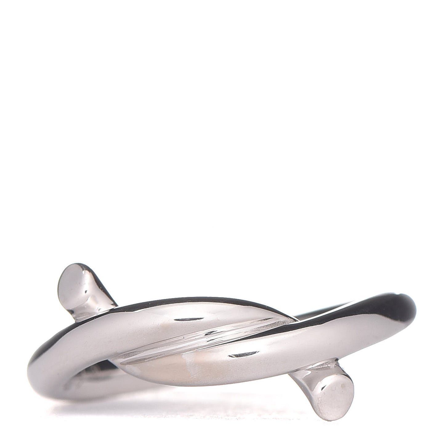 18K White Gold Entrelaces Ring 46 3.75