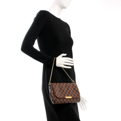 Louis Vuitton Damier Ebene Favorite MM 2 of 10
