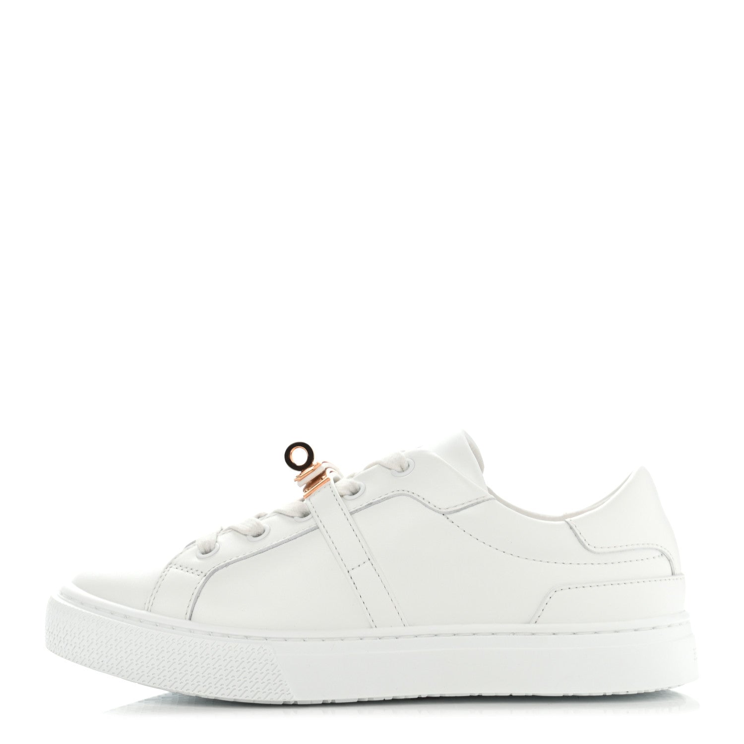 Hermes Calfskin Day Sneakers 35.5 White 1 of 8