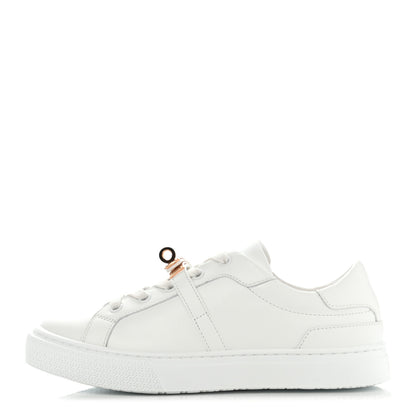 Hermes Calfskin Day Sneakers 35.5 White 1 of 8