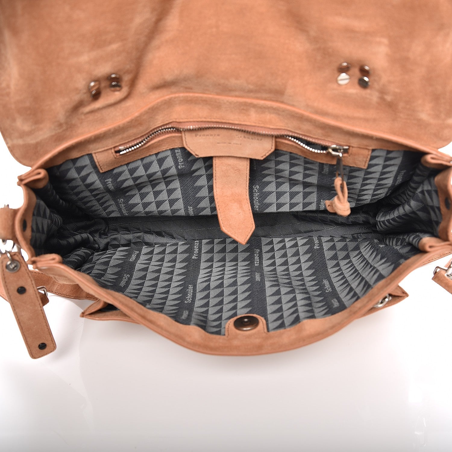 Proenza Schouler Suede Medium PS1 Satchel Tobacco 5 of 20
