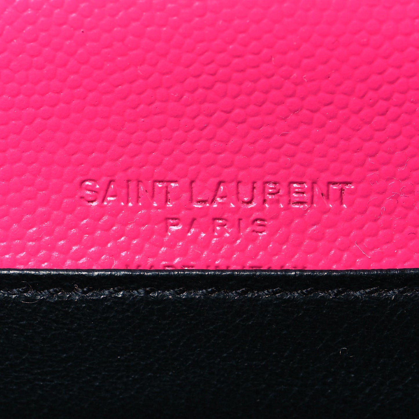 Grain De Poudre Monogram Kate Belt Bag Fuchsia