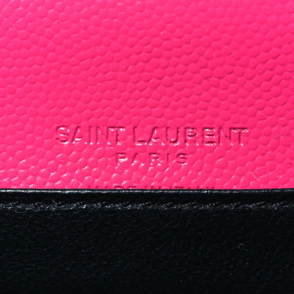 Saint Laurent Grain De Poudre Monogram Kate Belt Bag Fuchsia 6 of 10