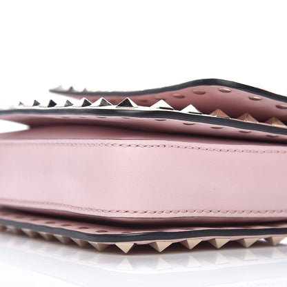 Valentino Garavani Vitello Rockstud Flap Crossbody Bag Water Rose 8 of 9