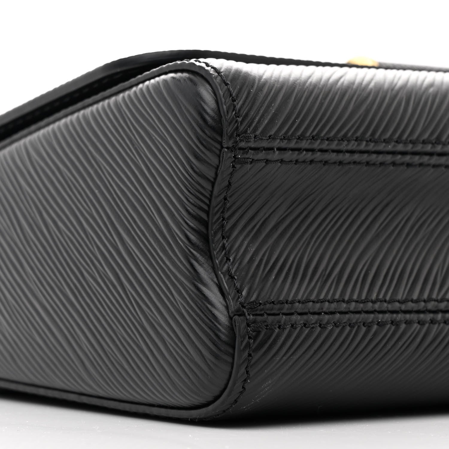 Louis Vuitton LV X TM Epi Twist MM Slim Shoulder Bag Black 8 of 9