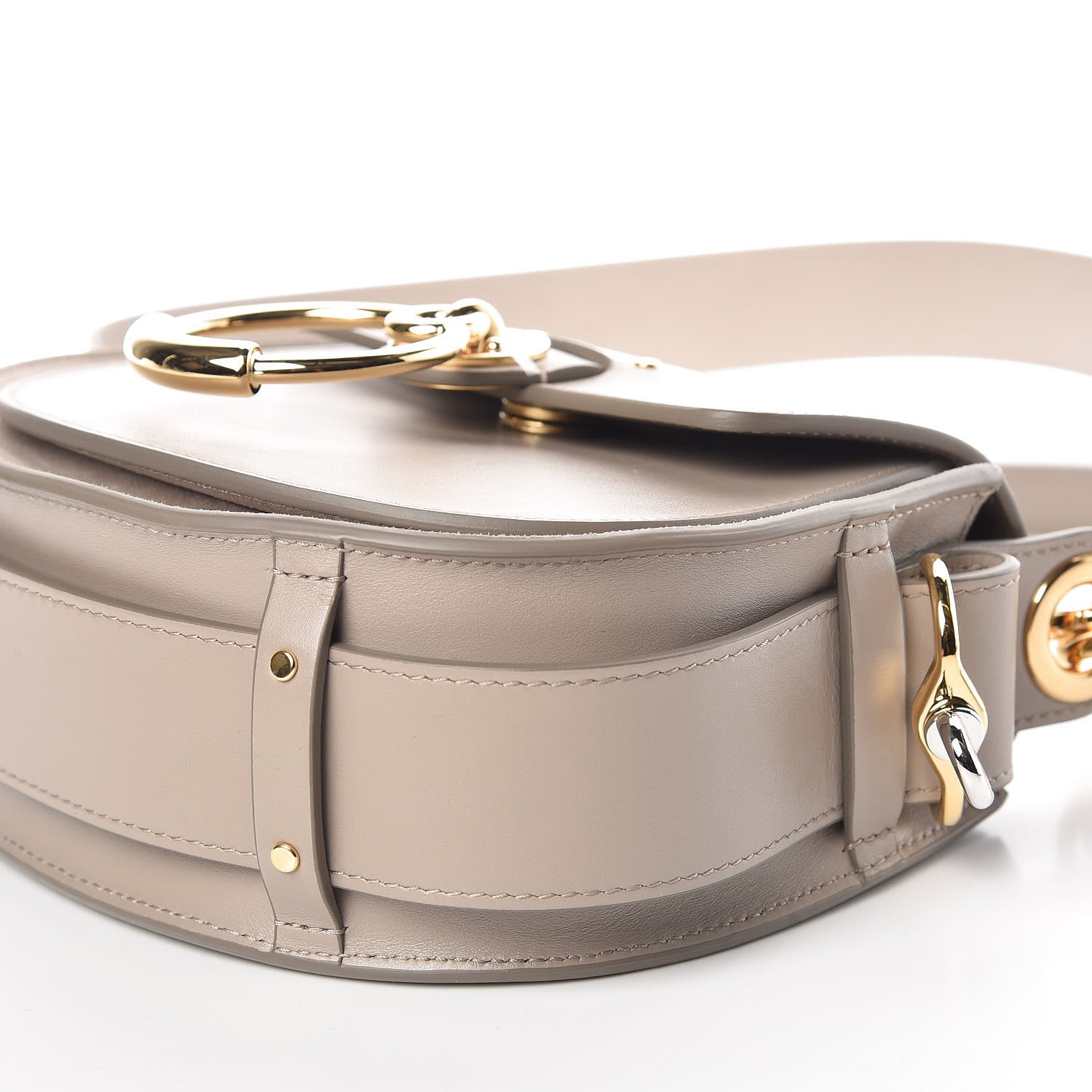 Chloe Calfskin Small Tess Bag Motty Grey 6 of 9