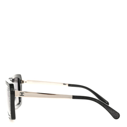 Chanel Stingray CC Polarized Sunglasses 6046-Q Black 3 of 9