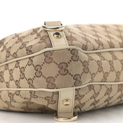 Gucci Monogram Large Abbey D Ring Hobo Off White 9 of 10