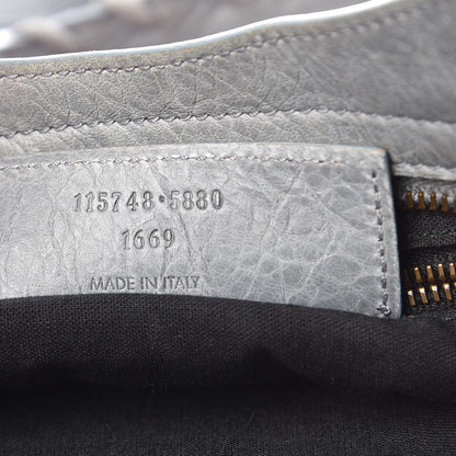 Balenciaga Agneau Nylon Watercolor City Grey 8 of 14