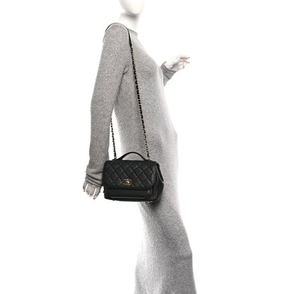 Chanel Caviar Quilted Medium Business Affinity Flap Black 2 of 11