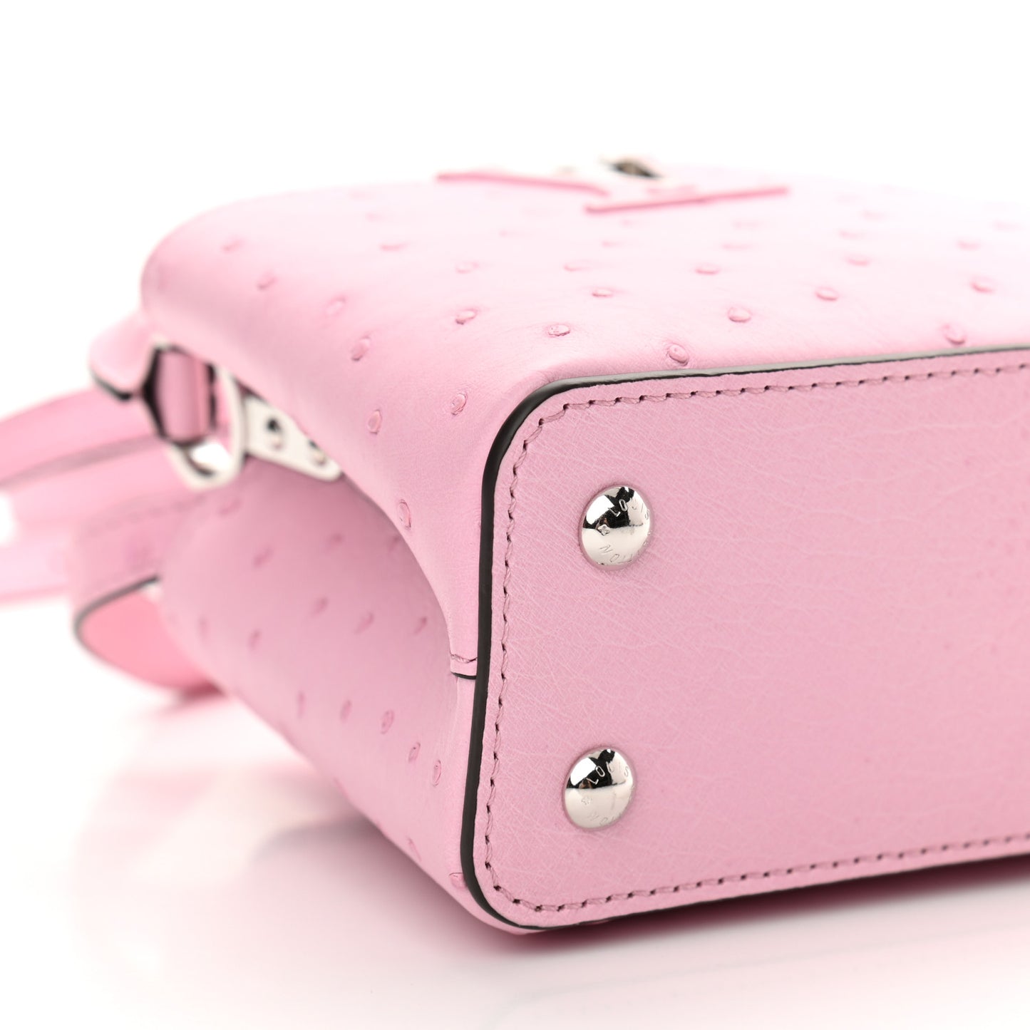 Ostrich Capucines Mini Pink