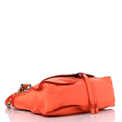 Chloe Calfskin Medium Marcie Satchel Orange Fizz 4 of 16