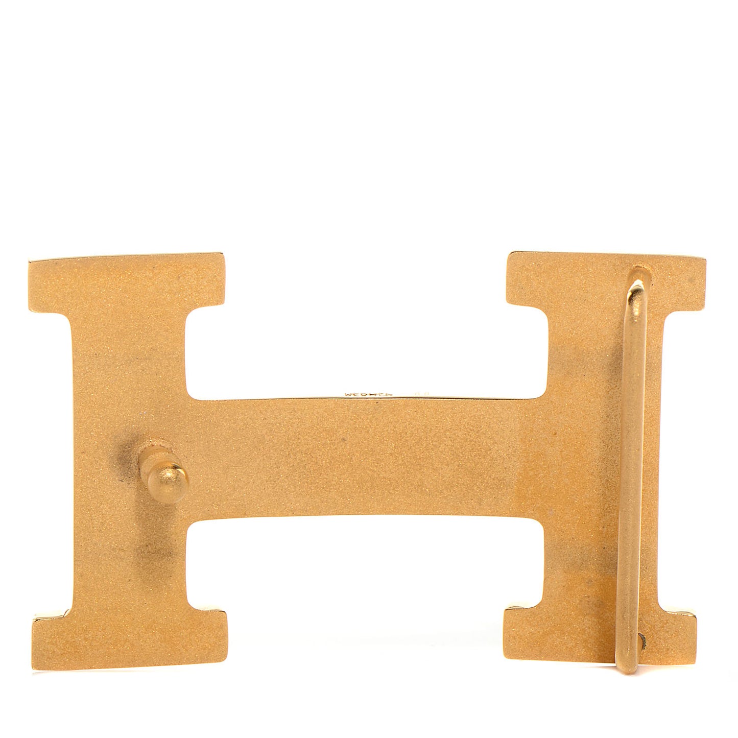 Polished Constance 32mm H Belt Buckle Gold Plated