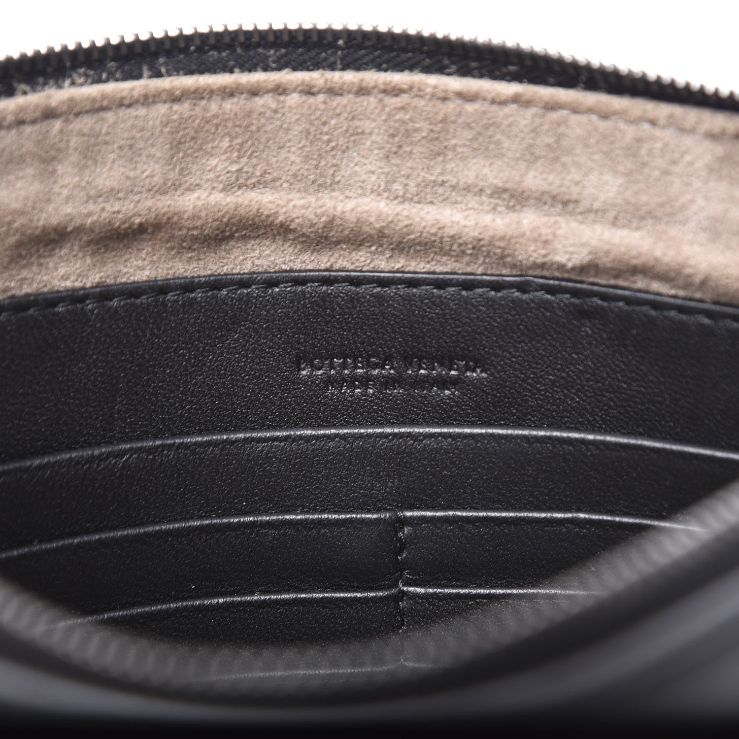Bottega Veneta Nappa Intrecciato Biletto Chain Crossbody Antique Silver 5 of 9