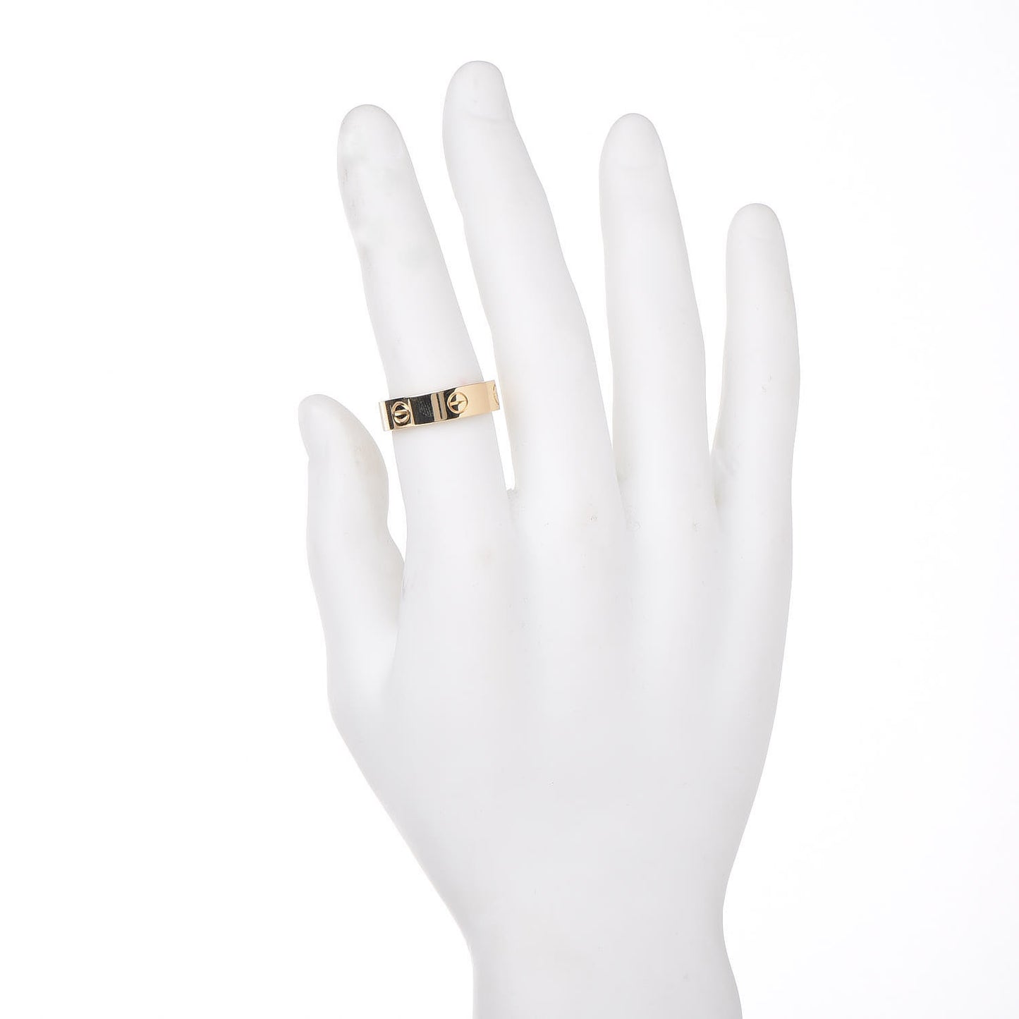 18K Yellow Gold 5.5mm LOVE Ring 62 10