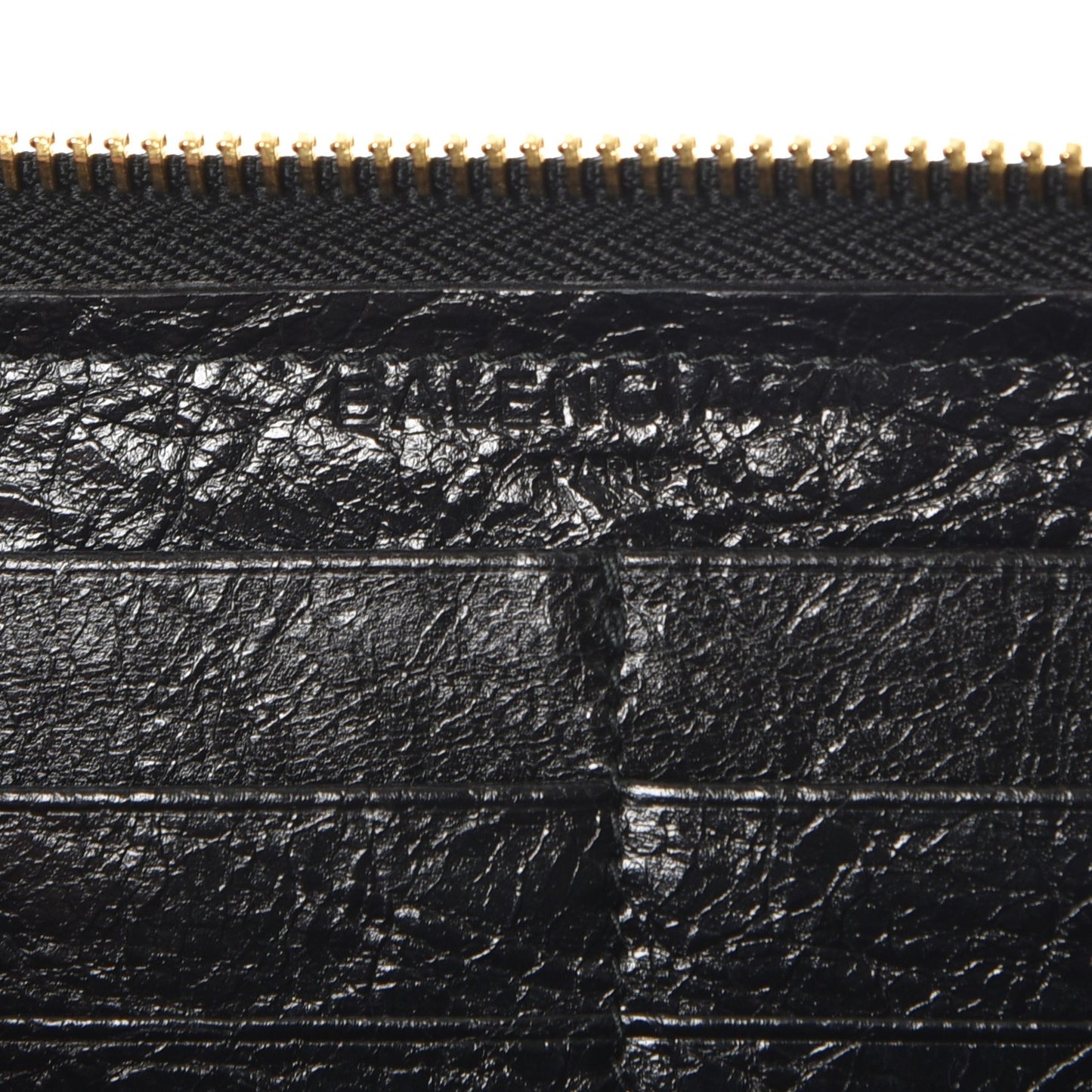 Agneau Blanket Continental Zip Around Wallet Black