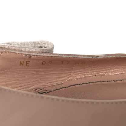 Christian Dior Patent Ribbon J'Adior Slingback Ballet Flats 40 Nude 8 of 9