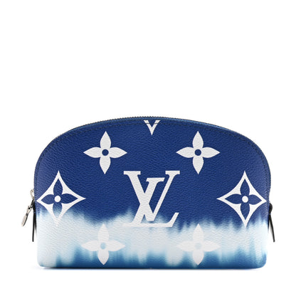 Louis Vuitton Monogram Giant Escale Cosmetic Pouch Blue 1 of 8