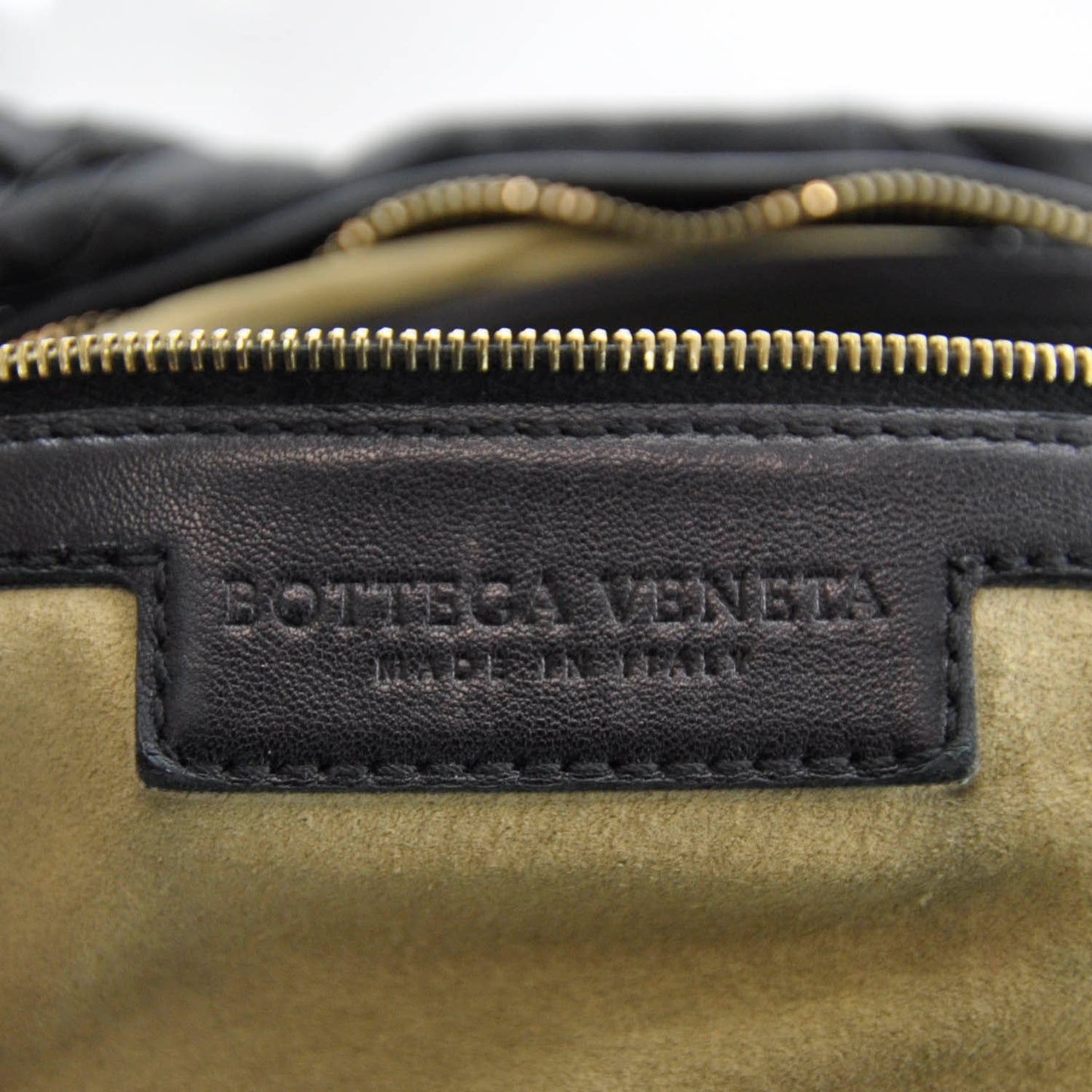 Nappa Intrecciato Large Veneta Nero Black