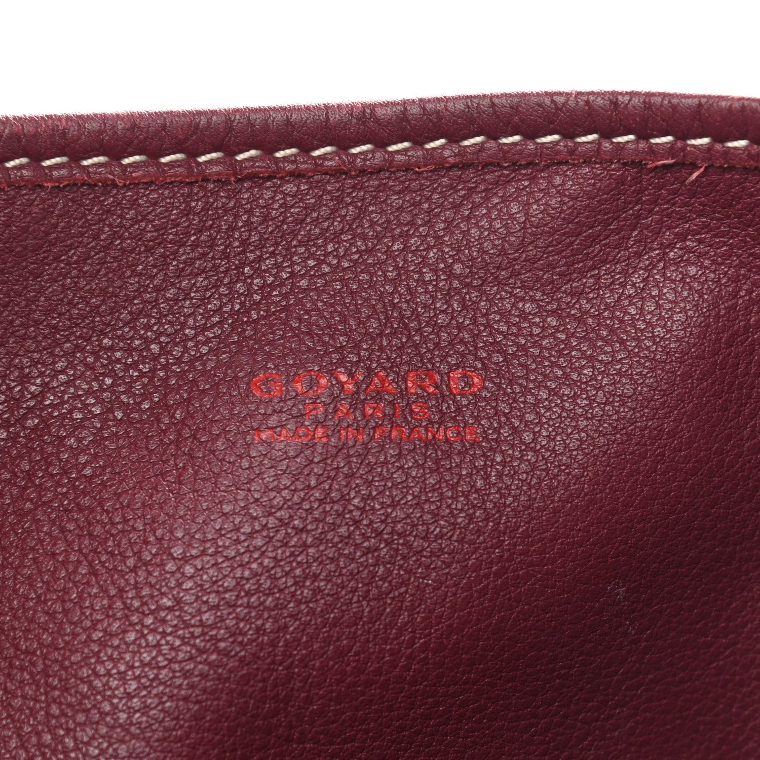 Goyard Goyardine Saint Louis PM Burgundy 7 of 18