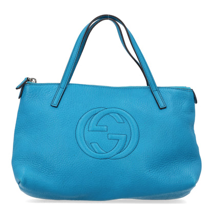Gucci Cellarius Calfskin Children's Soho Shoulder Bag Deep Cobalt 1 of 12