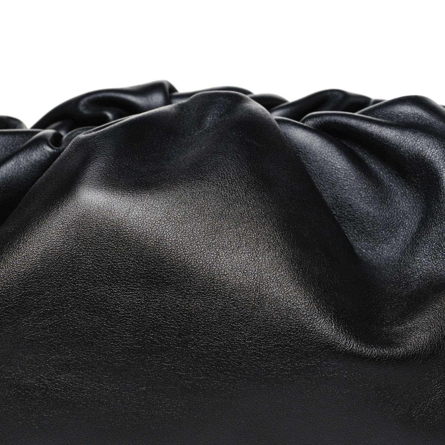 Bottega Veneta Smooth Butter Calf The Pouch Oversized Clutch Black 8 of 8