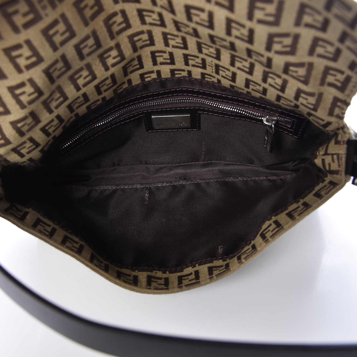Fendi Zucchino Baguette Tobacco 5 of 10