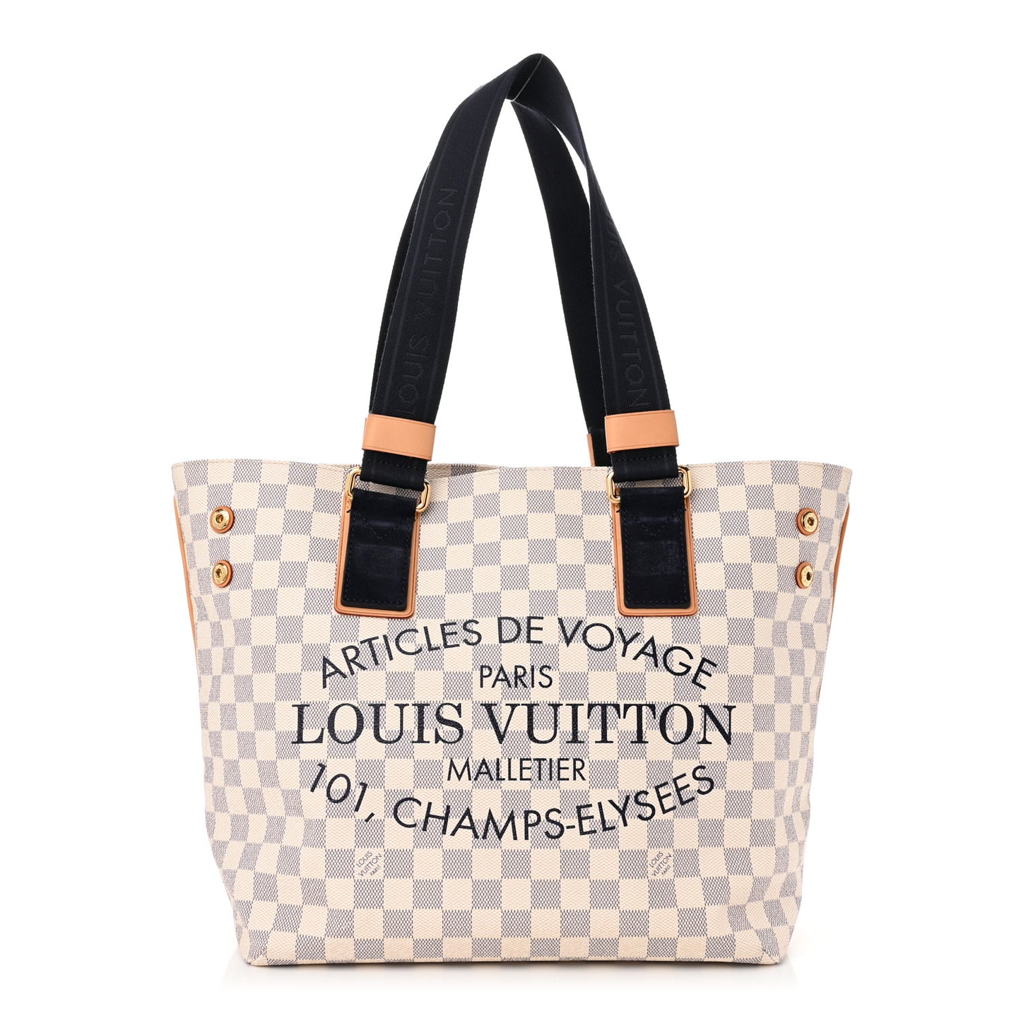 Damier Azur Beach Cabas