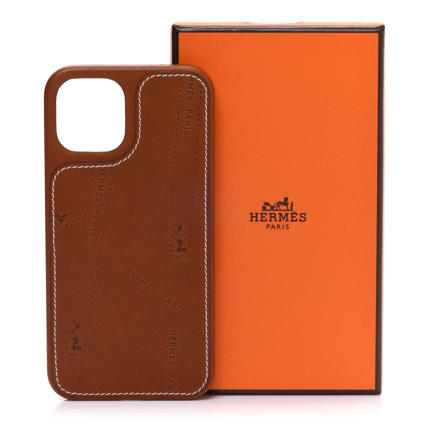 Barenia Bolduc iPhone 12/12 Pro Case Fauve