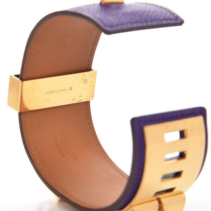 Hermes Epsom Collier de Chien CDC Bracelet S Crocus 5 of 7