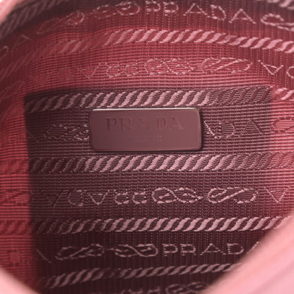 Prada Tessuto Nylon Saffiano Mini Re-Edition 2000 Bag Rosa 6 of 12