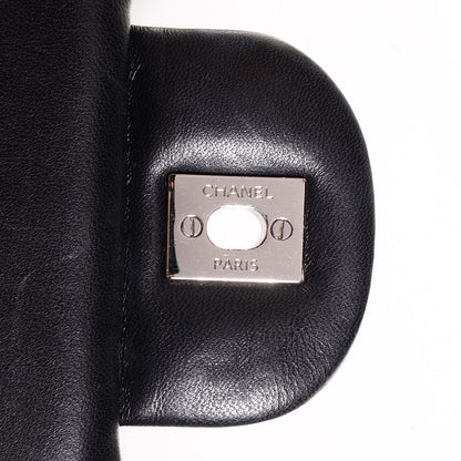 Chanel Lambskin Quilted Jumbo Double Flap Black 9 of 9