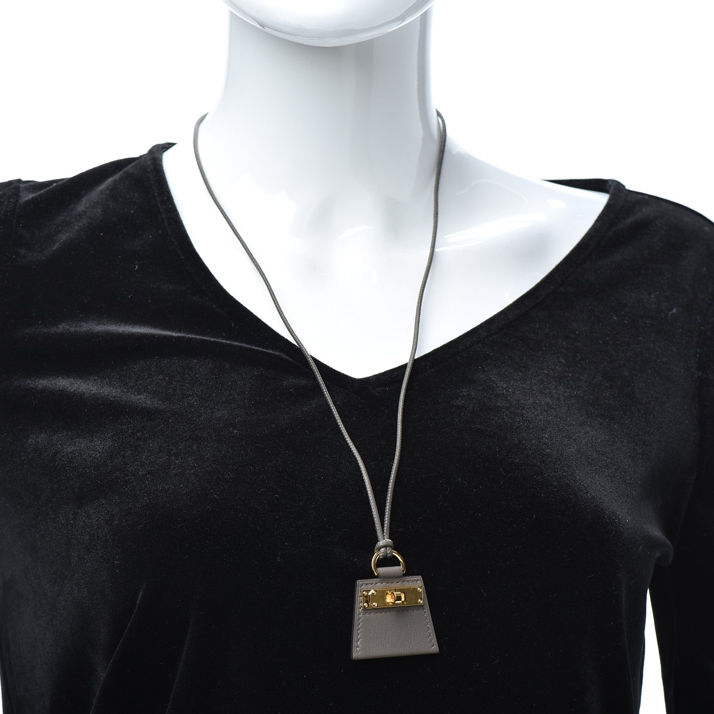 Swift Small Monpetitkelly Pendant Necklace Etain