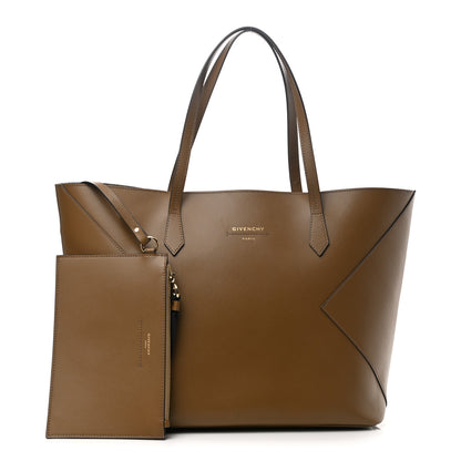 Givenchy Smooth Calfskin Wing Shopper Tote Military Green 1 of 10
