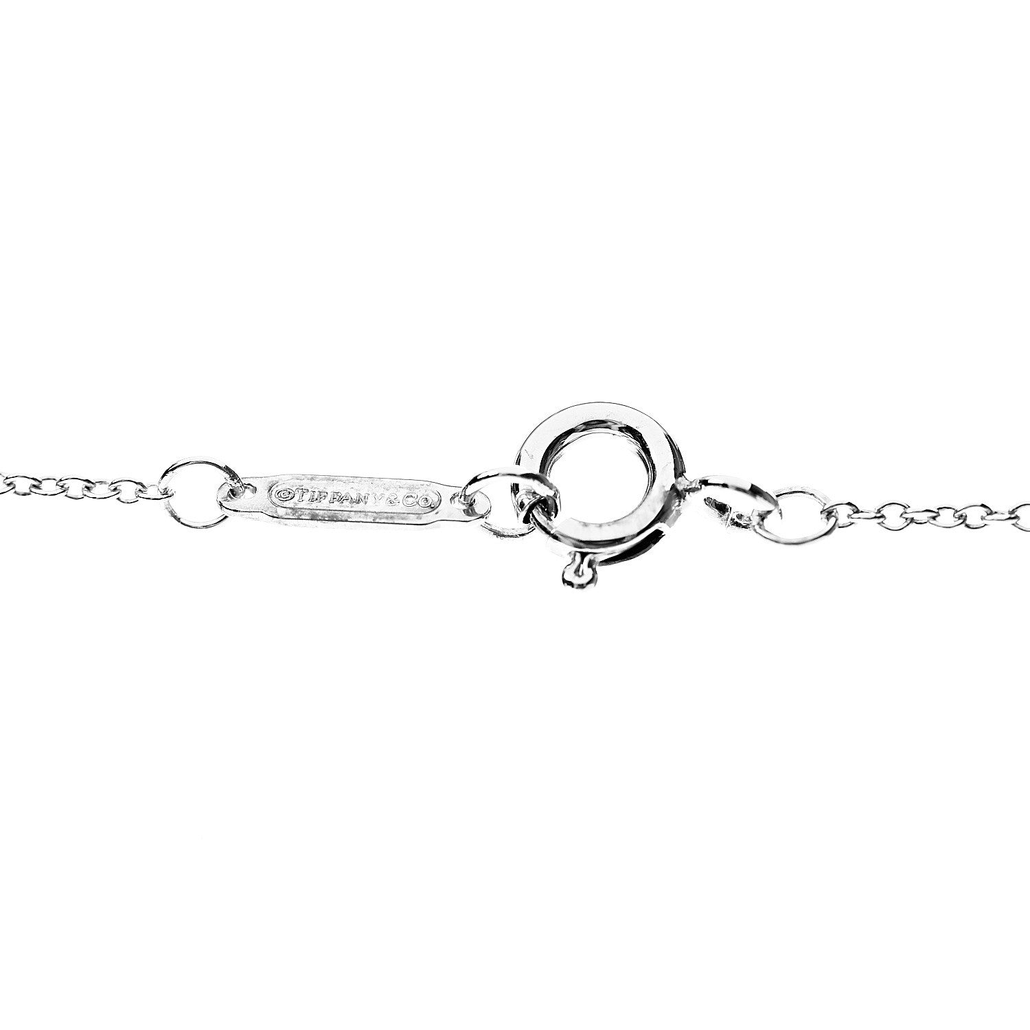 Tiffany Sterling Silver Return to Heart Lock Pendant Necklace 5 of 5