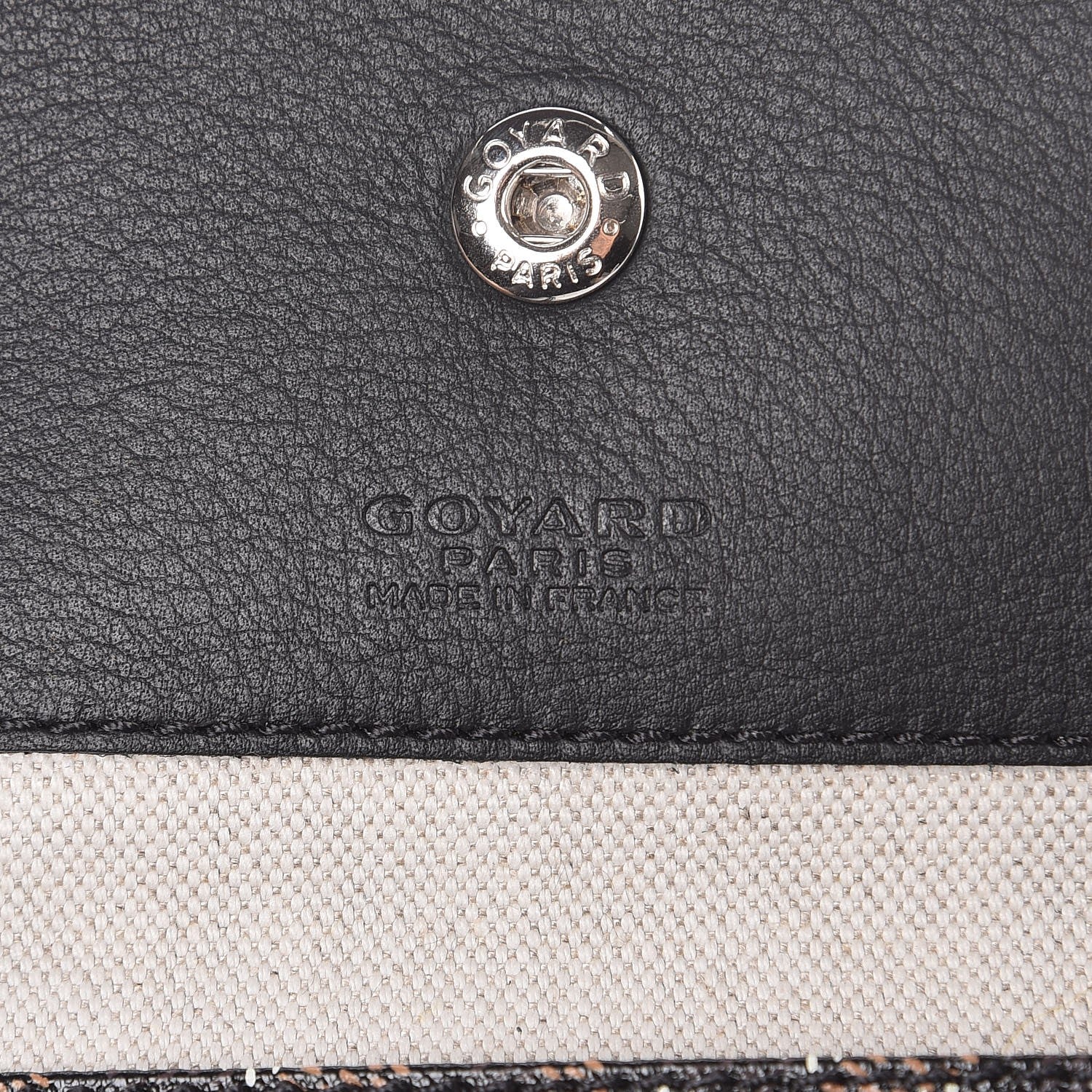 Goyard Goyardine Saint Louis GM Black 8 of 9