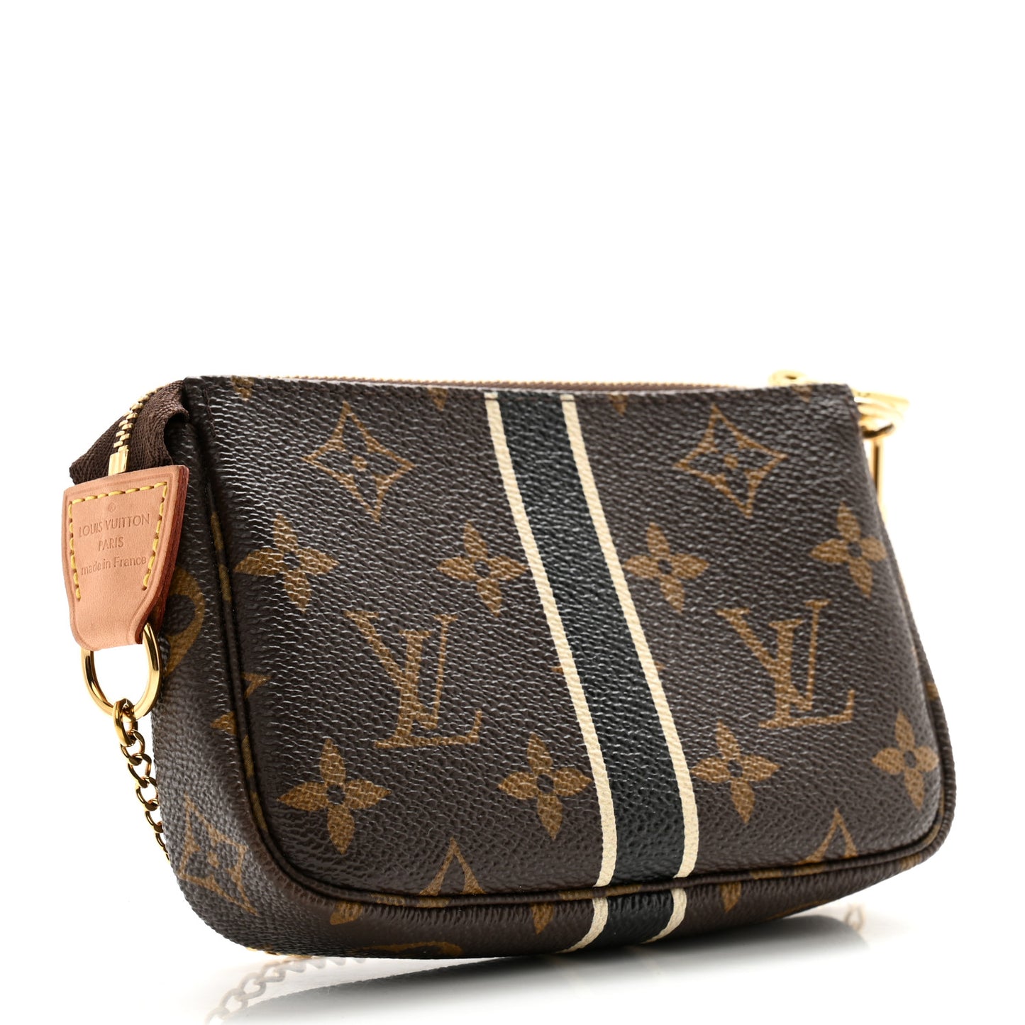Monogram My LV Heritage Mini Pochette Accessories Ivory Black