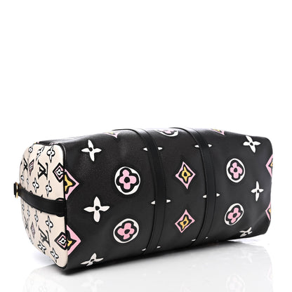 Louis Vuitton Monogram Giant Wild At Heart Keepall Bandouliere 45 Black 3 of 4