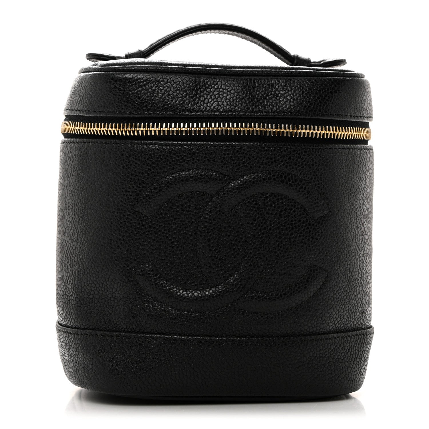 Chanel Caviar Vanity Cosmetic Case Black 1 of 7