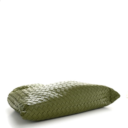 Bottega Veneta Calfskin Intrecciato Large Hop Matcha 4 of 10