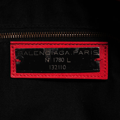Balenciaga Agneau Classic Hardware Work Rouge Coquelicot 11 of 12