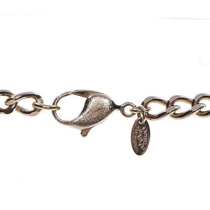 Chanel Painted Pearl CC Short Necklace Black Gold 4 of 7