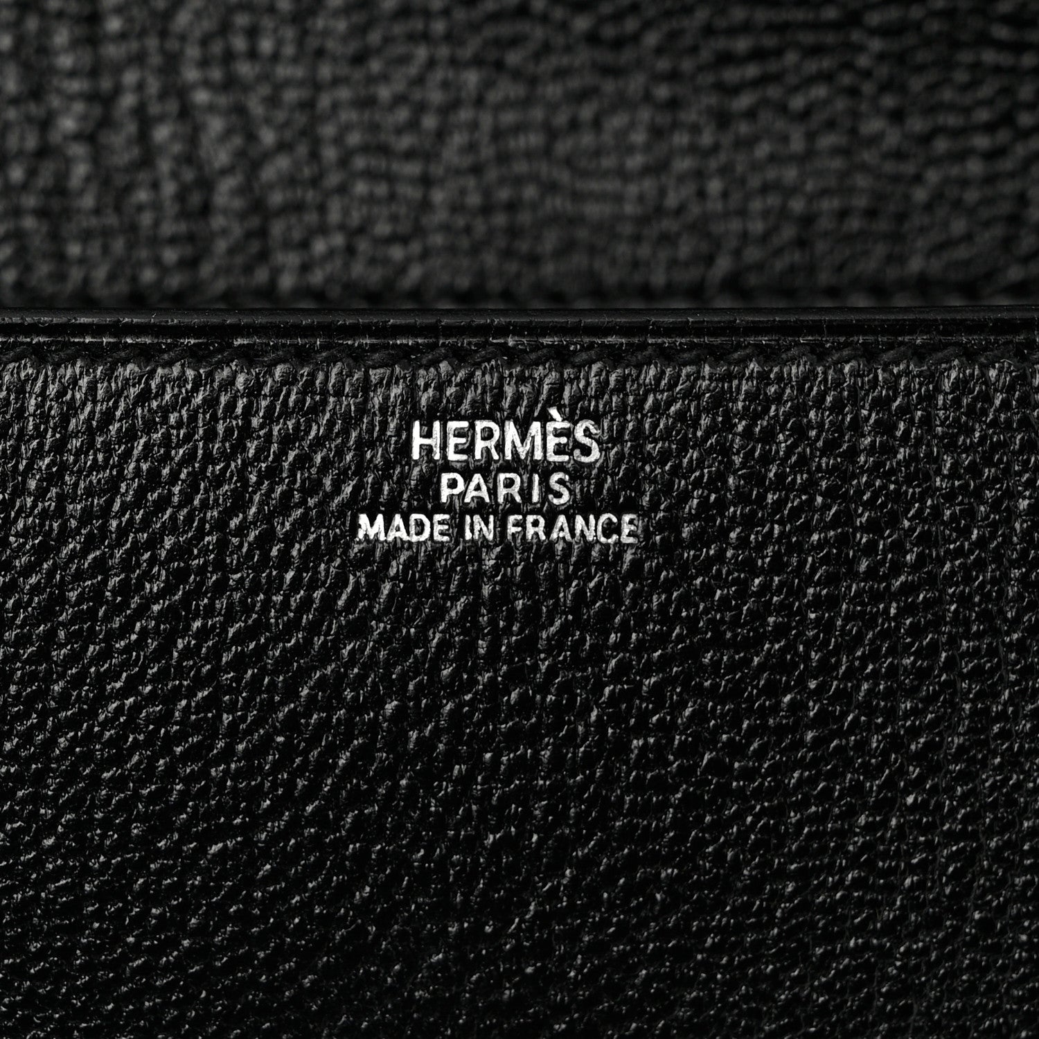 Hermes Chevre Mysore Medor 23 Clutch Black 6 of 9