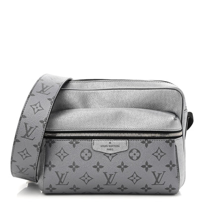 Louis Vuitton Taigarama Outdoor Messenger Gunmetal 1 of 9