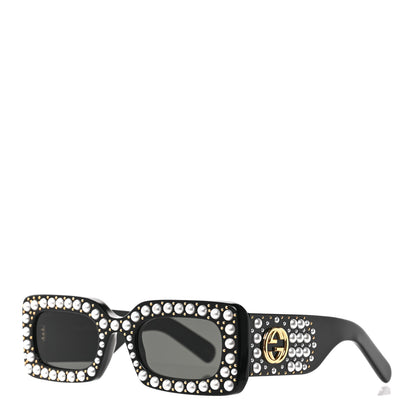 Gucci Pearl Hollywood Forever Sunglasses GG0146S Black 1 of 7
