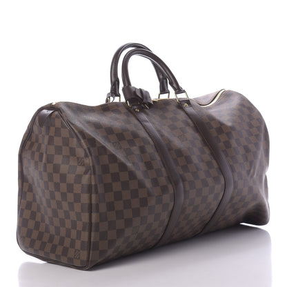 Louis Vuitton Damier Ebene Keepall 50 2 of 9